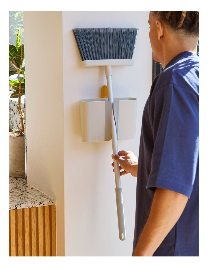 Wall-Mounted Broom in Multi