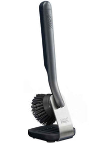 SinkTech Dish Brush with Steel Stand in Graphite