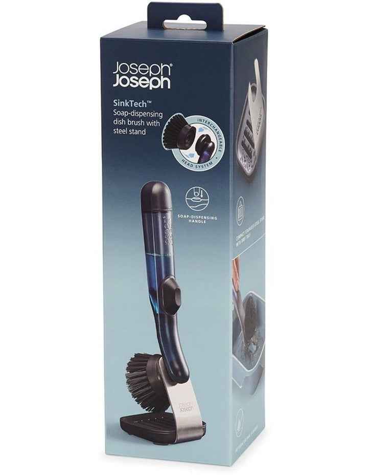 Soap Dispenser Dish Brush With Stand in Multi