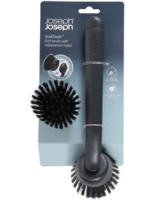 Dish Brush With Replacement Head in Graphite