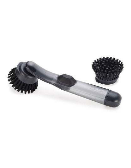 SinkTech Soap Dispenser Brush with Replacement Head in Black