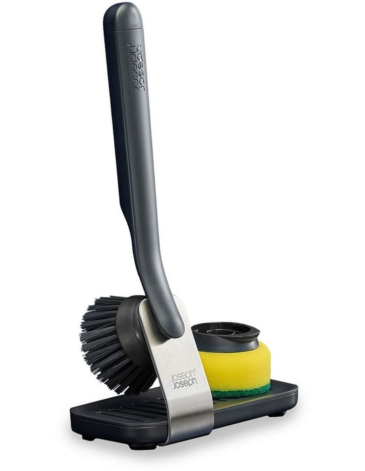 SinkTech Brush With Large Storage Stand in Graphite