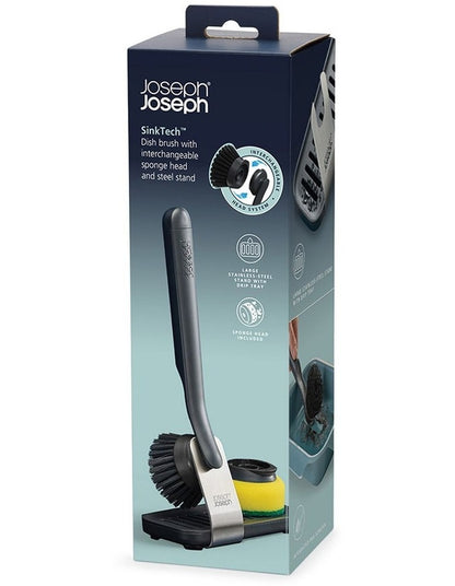 SinkTech Brush With Large Storage Stand in Graphite
