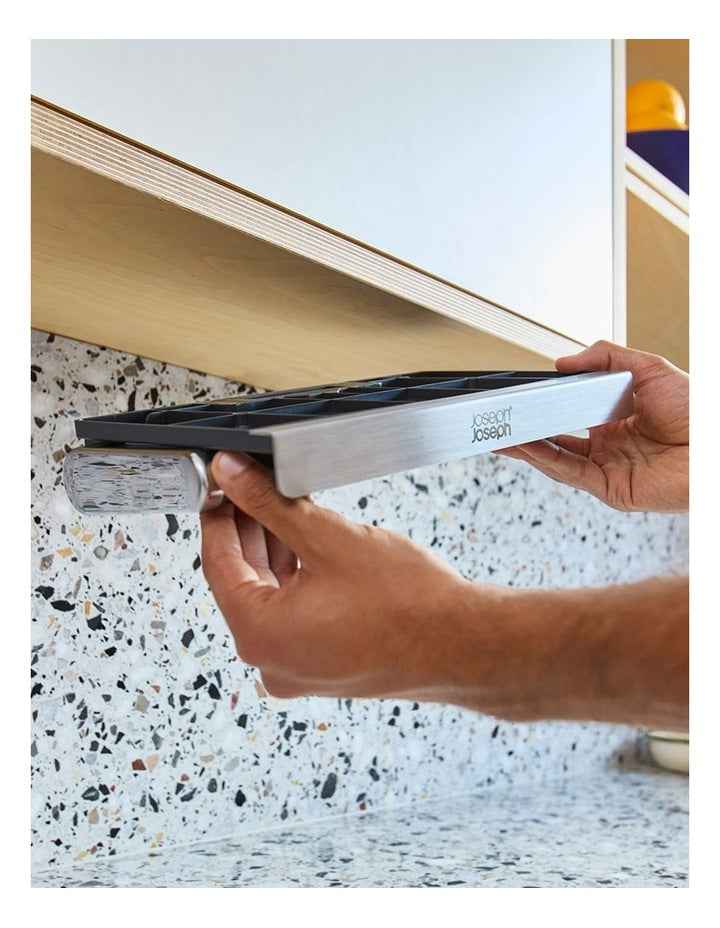 RollGripa Easy-Tear Kitchen Roll Holder in Graphite