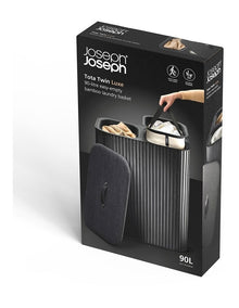 Tota Luxe Laundry Basket 90L in Black