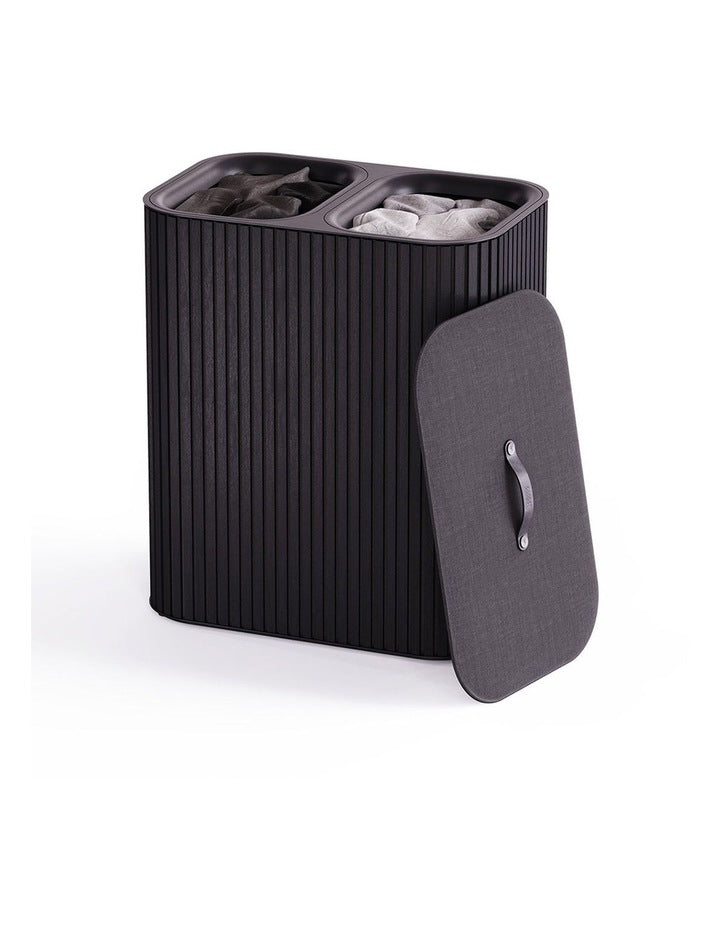 Tota Luxe Laundry Basket 90L in Black
