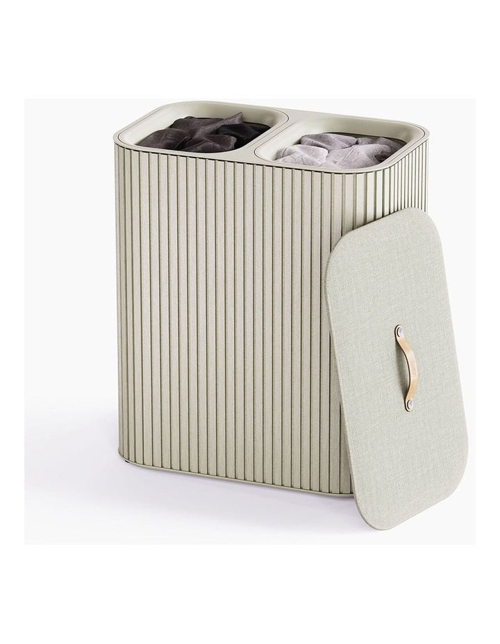 Tota Luxe Laundry Basket 90L in Ecru