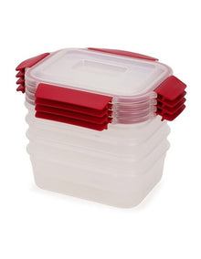 Nest Lock Rectangle Box 4 Piece in Multicolour