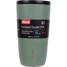 Decor Reusable Travel Cup Insulated Stainless Steel 480mL