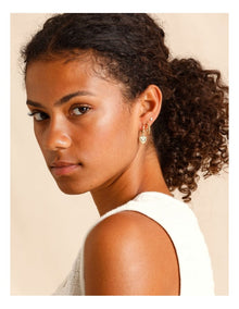 Drop Twist & Stud Earrings 3 Pack in Gold