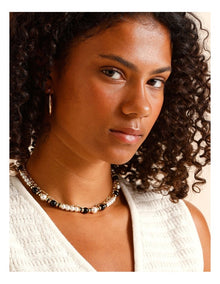 Beads Necklace in Gold