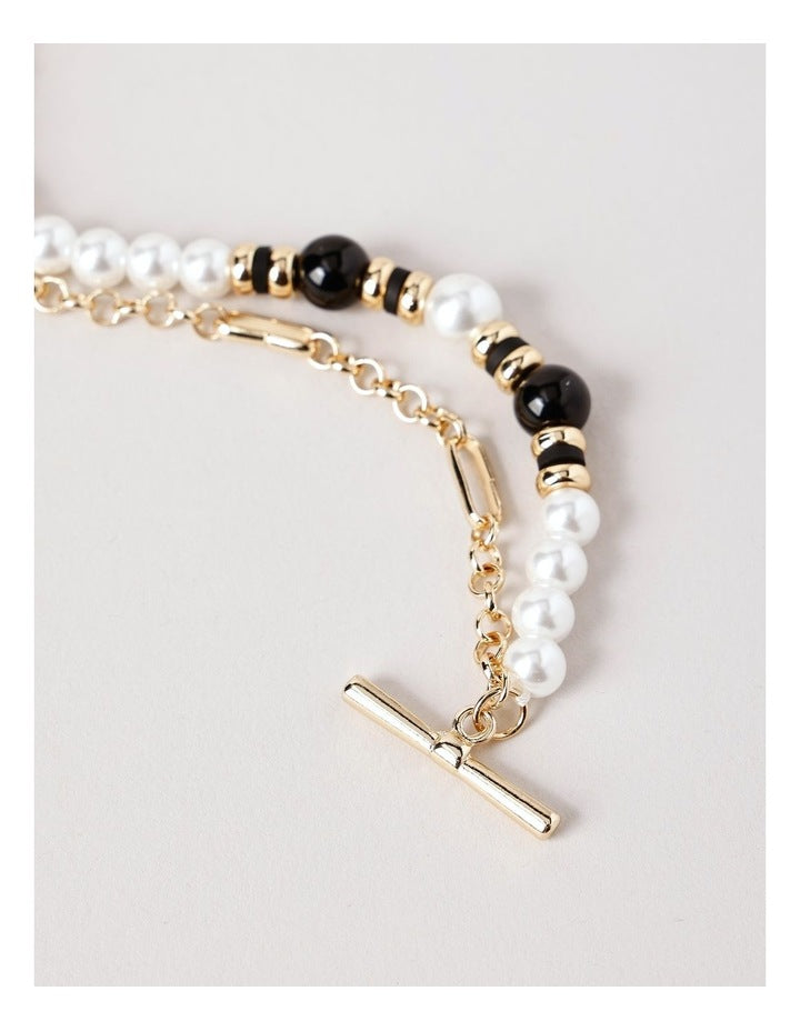 Beads Bracelet in Gold