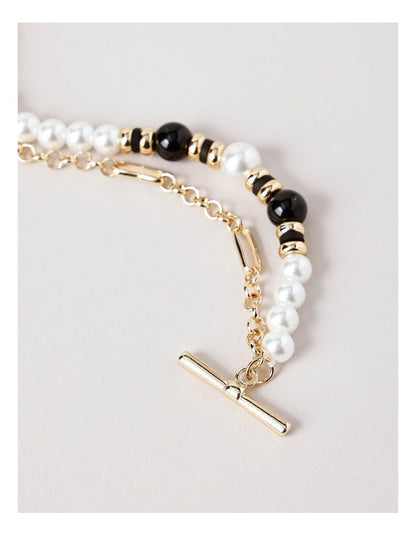 Beads Bracelet in Gold