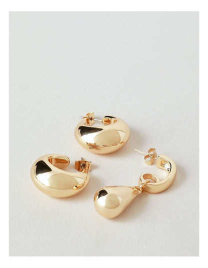 Raindrop Earring in Gold