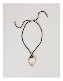 Statement Pendant Necklace in Gold