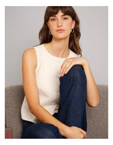 Skinny Hoop Earring in Gold