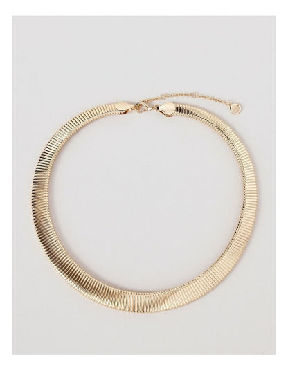 Omega Collar Necklace in Gold