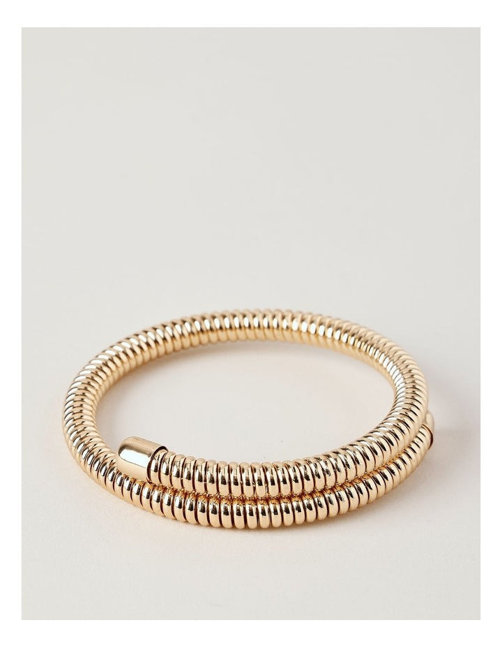 Stack Bangle in Gold