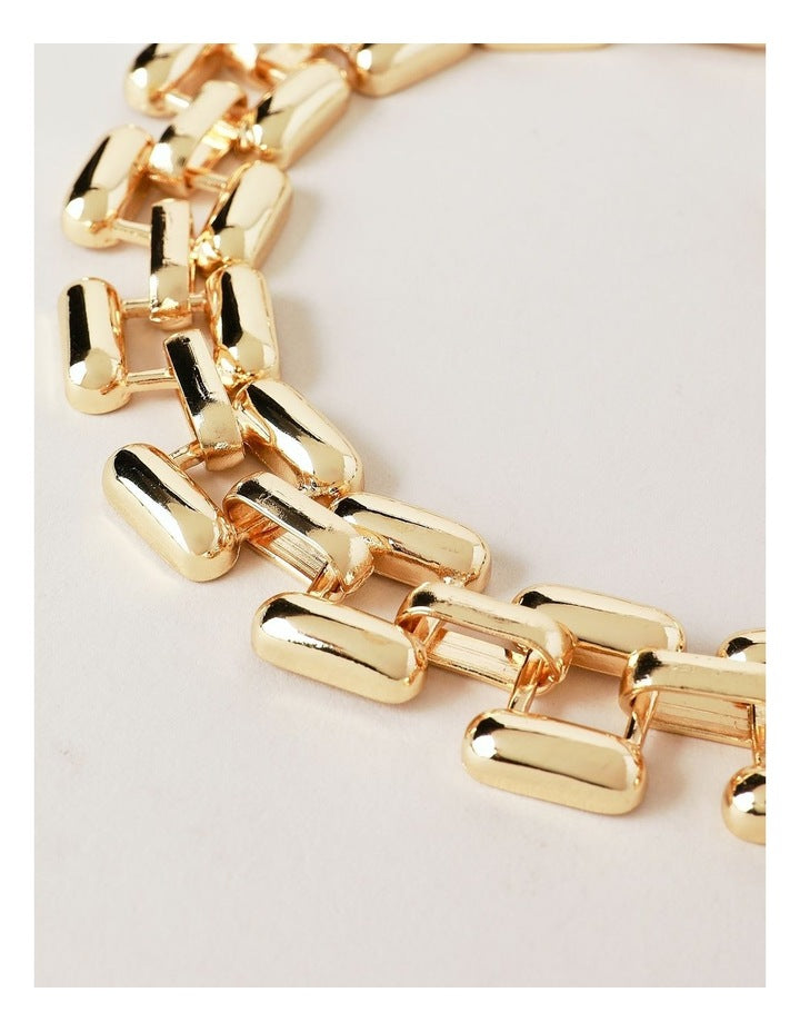 Chunky Chain Necklace in Gold