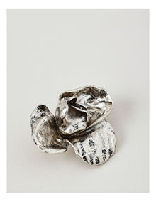 Floral Brooch in Silver