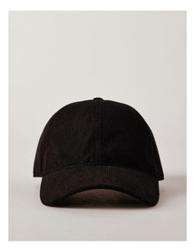 Hanover Cord Cap in Black