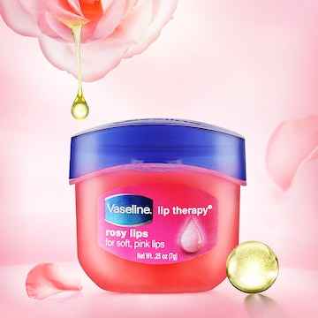 Vaseline Lip Care Tub Rosy 7g