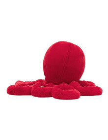 Cranberry Large Octopus Toy