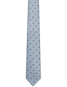 Geometric Tie in Grey