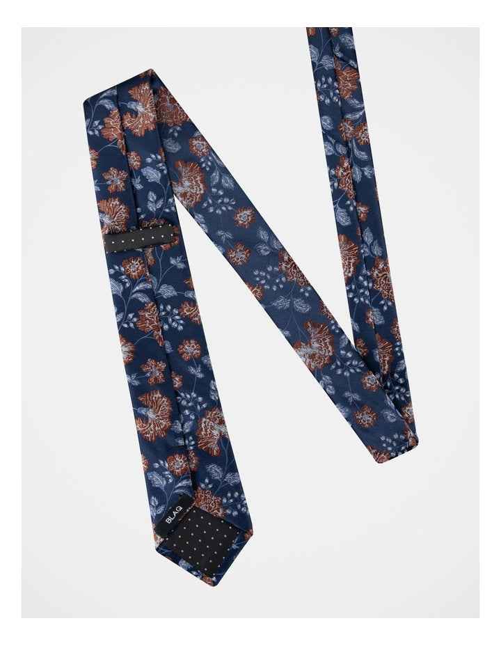 SILK FLORAL TIE