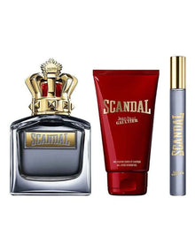Scandal Pour Homme EDT 100mL Gift Set (Contains 100mL Fragrance, 75mL Shower Gel & 10mL Travel Spray)
