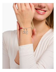 Club Number 21 CZ Charm in Silver