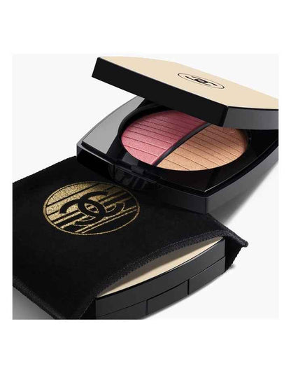 LES BEIGES HEALTHY GOLDEN GLOW POWDER  Exclusive Creation  Illuminating Powder Duo