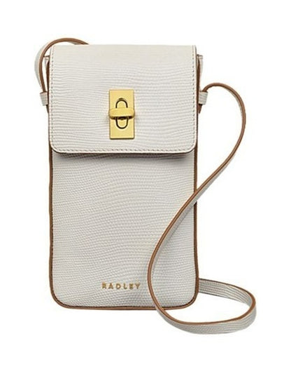 Threadneedle Street Medium Phone Crossbody Bag in White