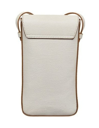 Threadneedle Street Medium Phone Crossbody Bag in White