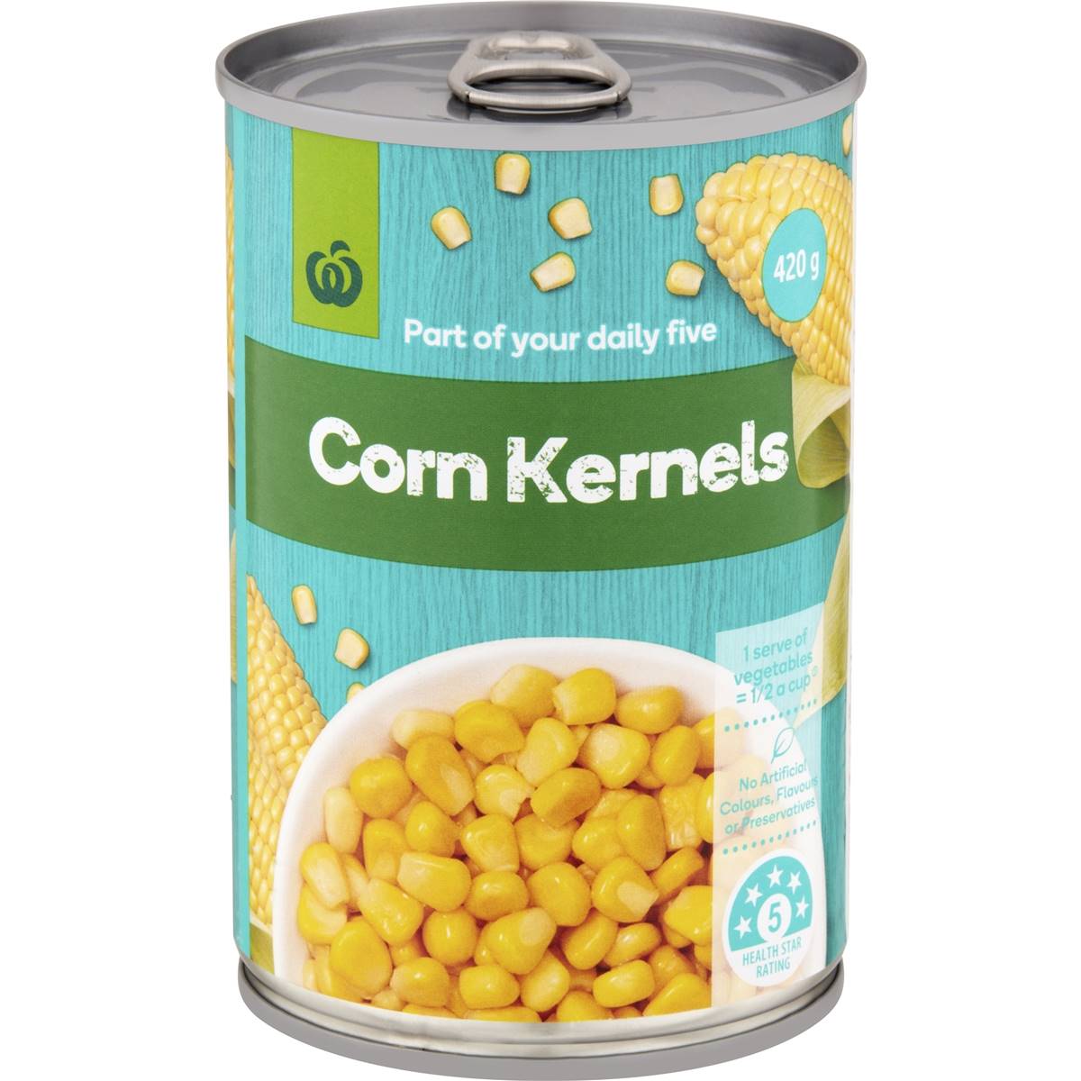 Woolworths Corn Sweet Kernels 420g