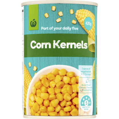 Woolworths Corn Sweet Kernels 420g