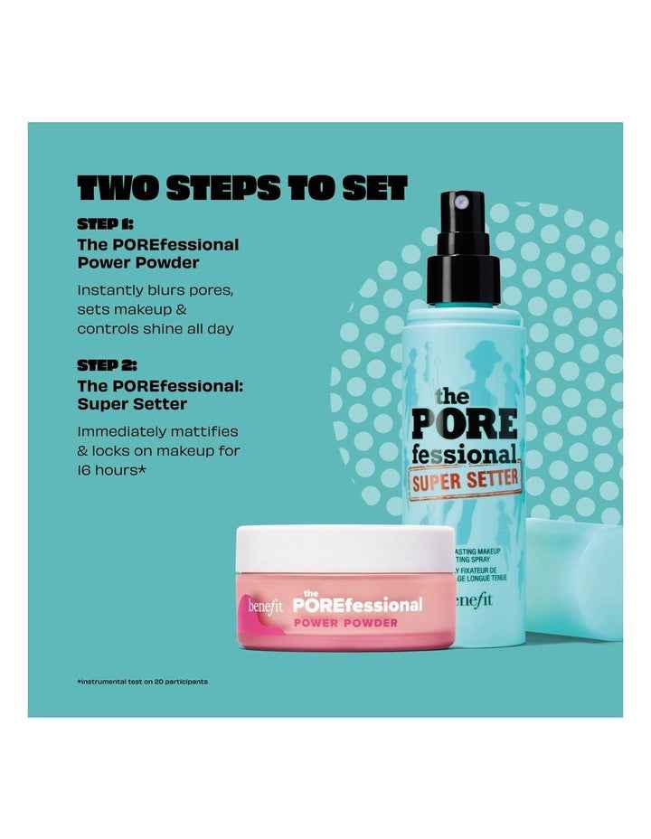 The Pore Fessional Set Up (Setting Spray & Powder Duo)