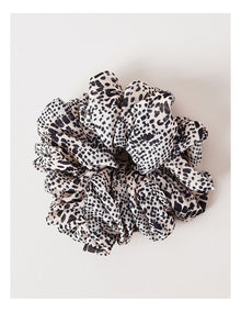 Briony Large Scrunchie in Animal