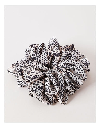Briony Large Scrunchie in Animal