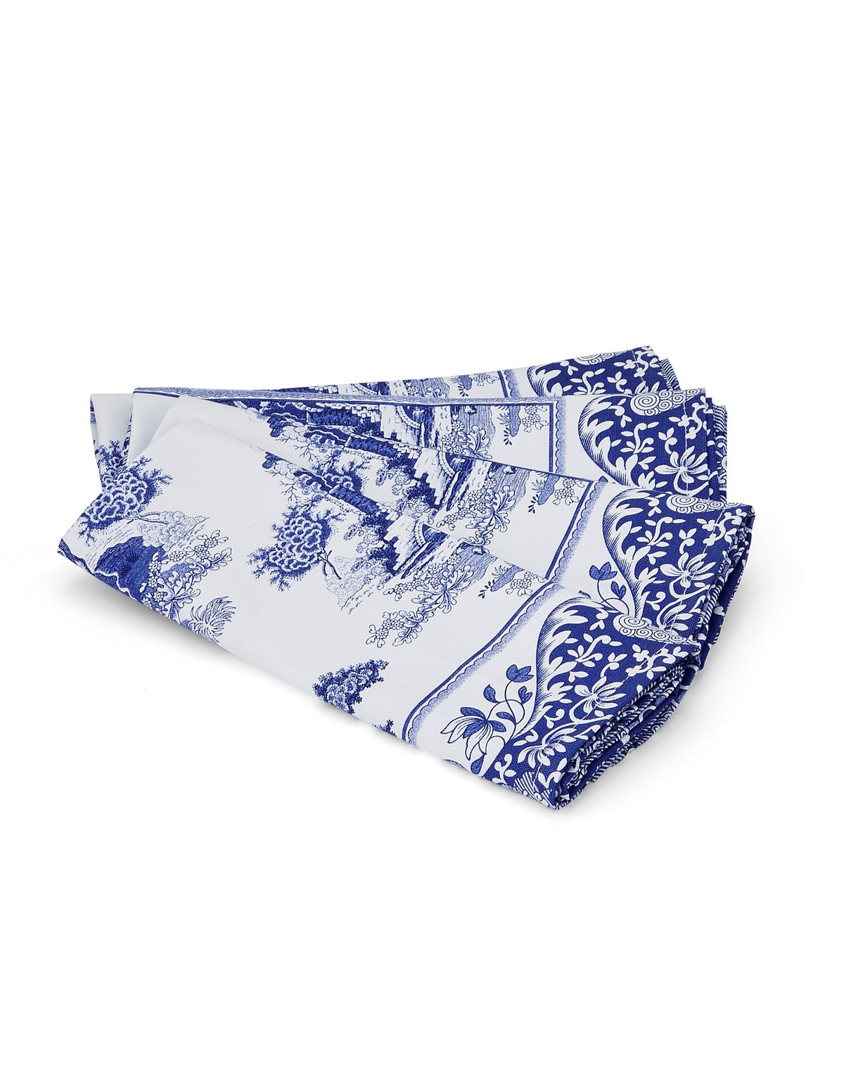 Blue Italian Napkin Set Of 4