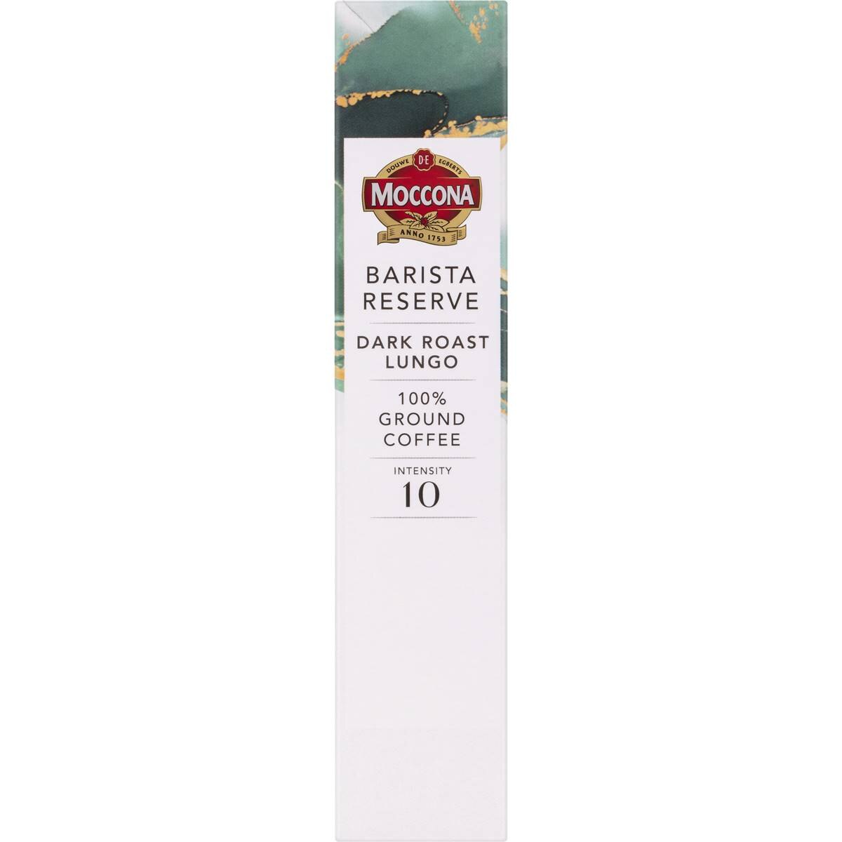 Moccona Barista Reserve Capsules Dark Roast Lungo 10 Pack