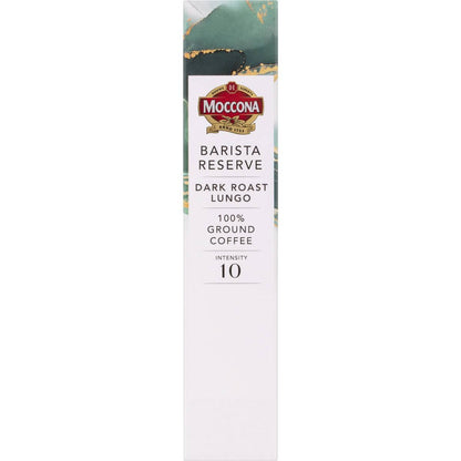 Moccona Barista Reserve Capsules Dark Roast Lungo 10 Pack