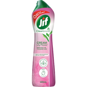 Jif Cream Lily Flower 500mL