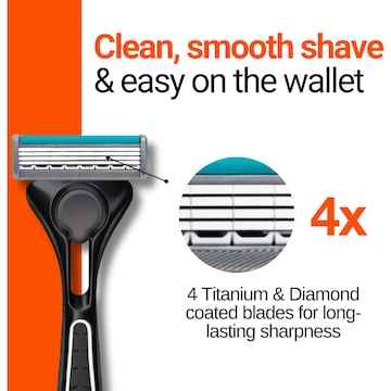 Schick Quattro 4 Titanium Blades 12 pack