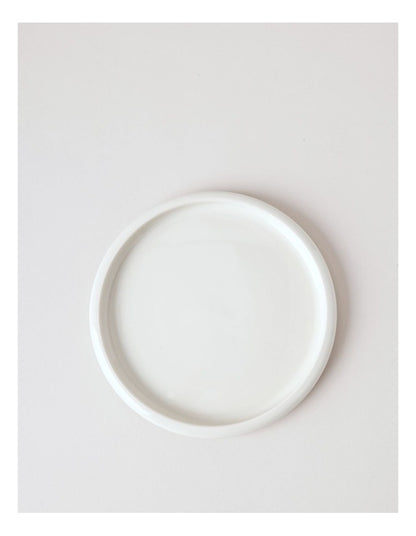 Bubble Side Plate in Dove Grey