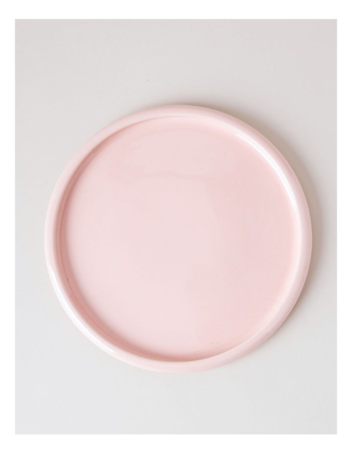 Vue Bubble Dinner Plate in Bubblegum
