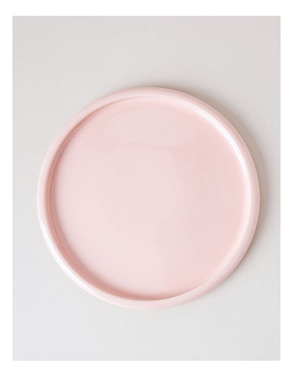 Vue Bubble Dinner Plate in Bubblegum