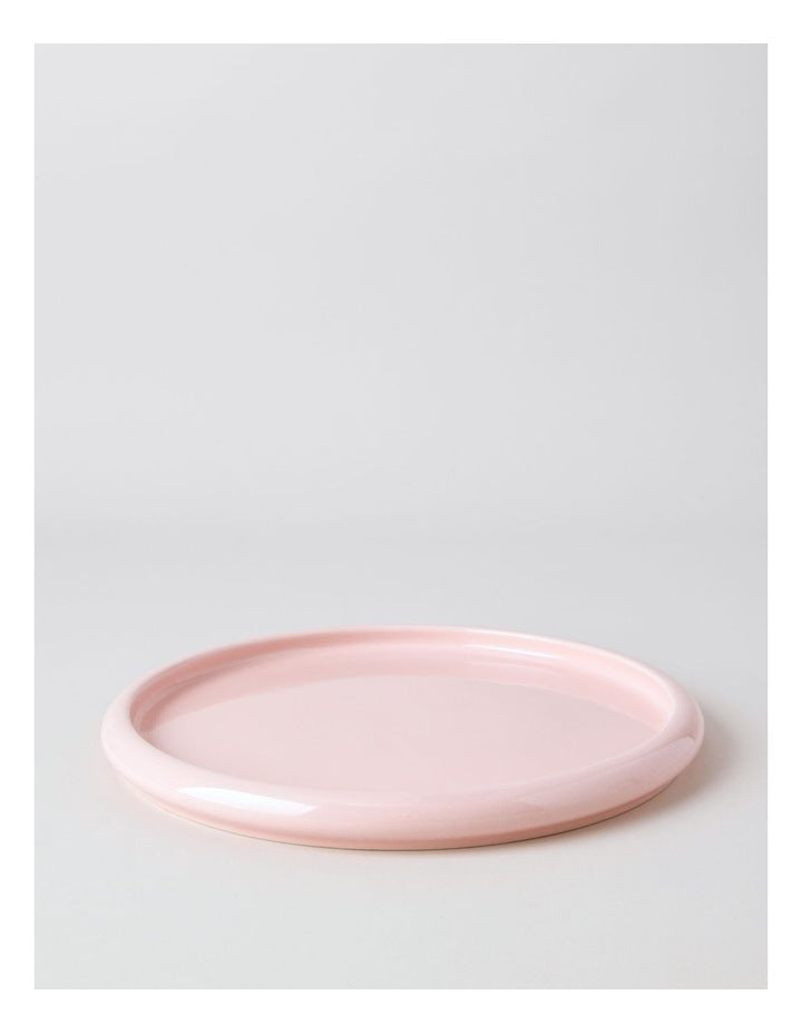Vue Bubble Dinner Plate in Bubblegum