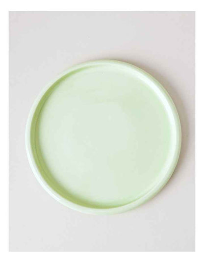 Bubble Dinner Plate in Mint Green