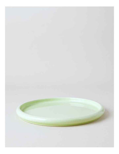 Bubble Dinner Plate in Mint Green